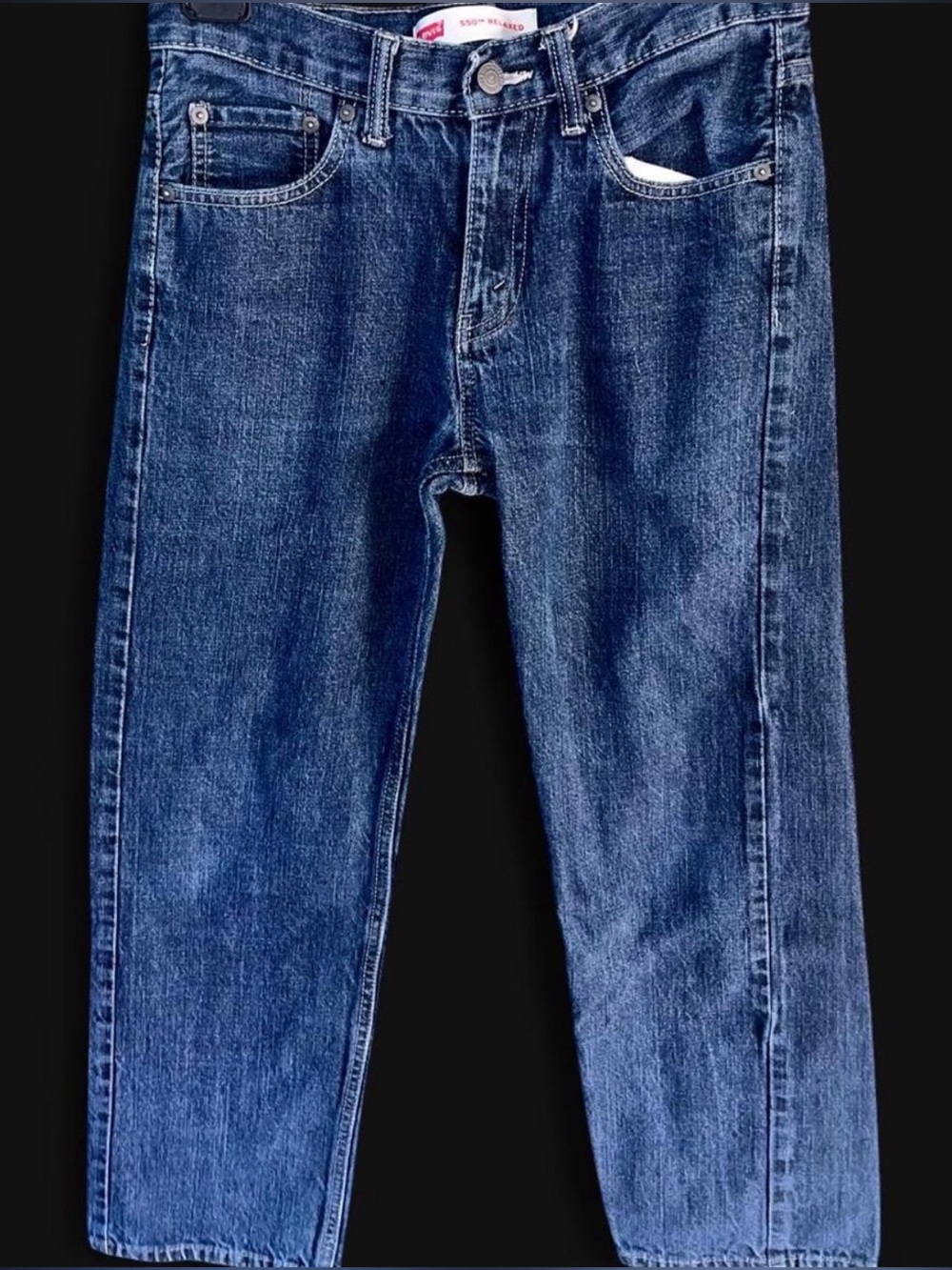 Levi's Dark Blue Straight Men's Jeans